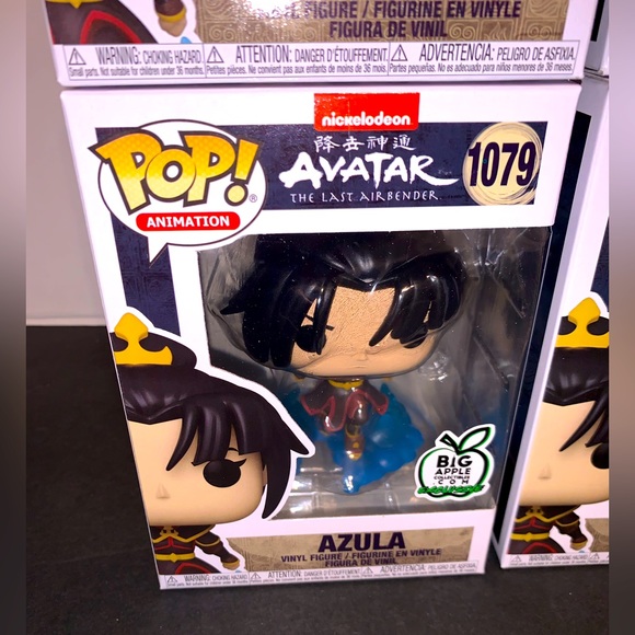 New Exclusive Big Apple Avatar The Last Airbender Azula Funko Pop - Picture 3 of 10